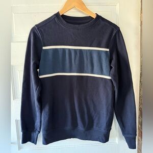 Goodfellow & Co Navy and Blue Crewneck Sweater